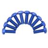 M5 Motorcycle    S Nuts Gaskets Set Aluminum Alloy Rubber Replacement for  