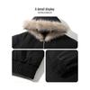 Snoopy Men's Warm Hooded Padded Jacket