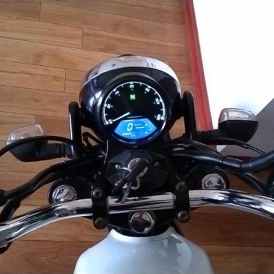 LCD Digital Odometer Speedometer Gear Indicator Motorcycle Scooter Tachometer