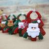 Christmas Dolls Retractable Santa Claus Snowman Elk Toys Xmas Figurines Christmas Gift For Kid Red Xmas Tree Ornament