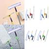 3Pcs Glass Cleaning Scraper Set Window Cleaner Tool Self Assembly Rotate Glass Cleaner Tool for Car Patio Bathroom Shower Window
