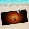 Microfiber Blanket Quick Drying Beach Towel Printed Super Absorbent Pool Bath Towel for Swimming Travel Outdoor Sport