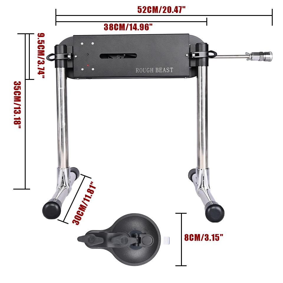 Sex Machine ROUGH BEAST 72W Masturbaion Machine Gun for Couple Automatic Love Machine Sex Toys