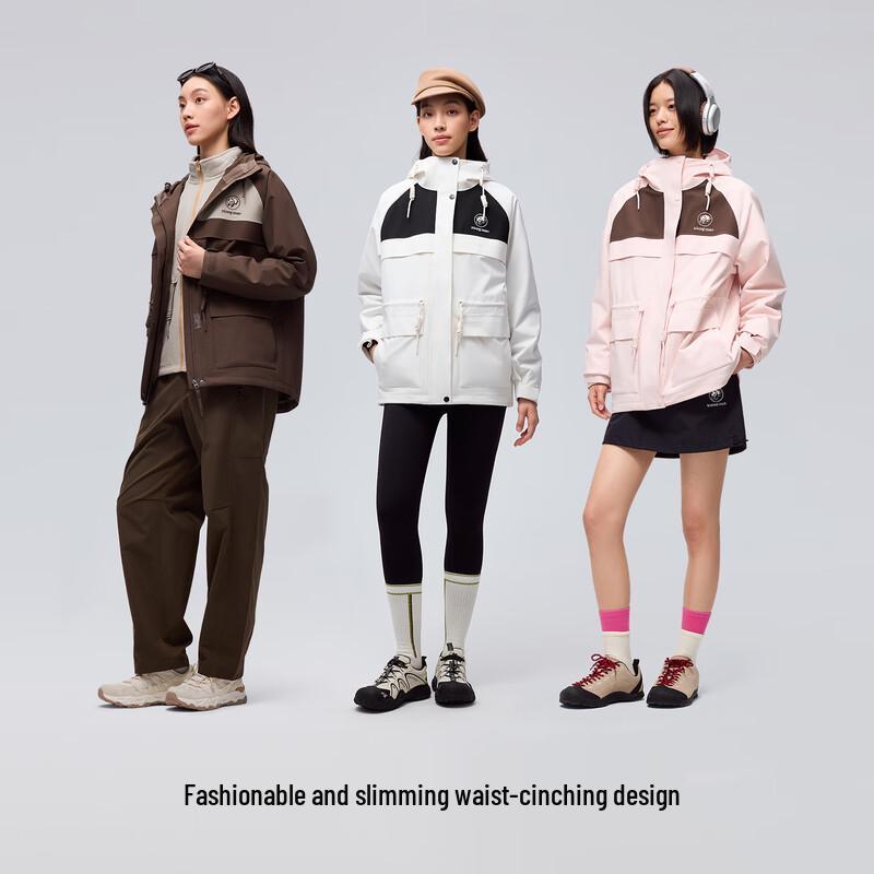 Panda Camel Xingchuan Women's B247 3-in-1 Waist-Adjustable Outdoor Jacket