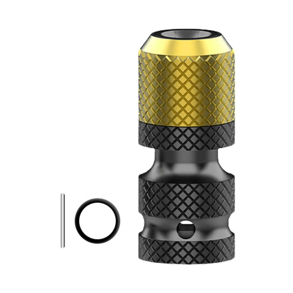 1/2inch Drives To 1/4inch Hex Drill Chuck Socket Adapter For Wrench Household Electric Wrench Power Accessories