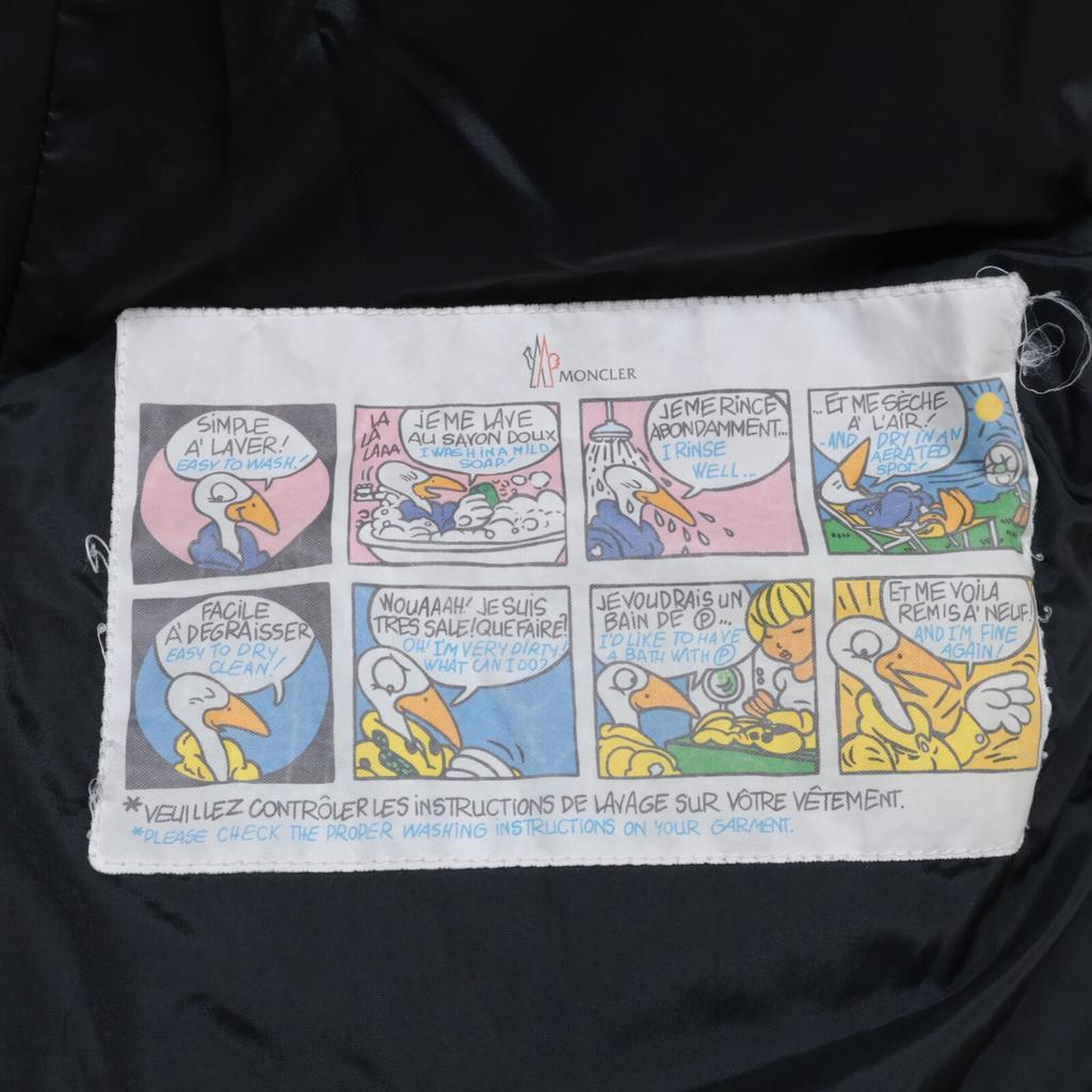 MONCLER DUBERRAN Duberan fur-trimmed hooded down jacket coat 00 blackUsed