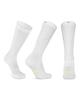 [DANISH ENDURANCE] Premium Compression Socks, High Performance, 26-32 mmHg High Pressure, Graduated Compression, White, 25.0 Cm - 28.0 Cm