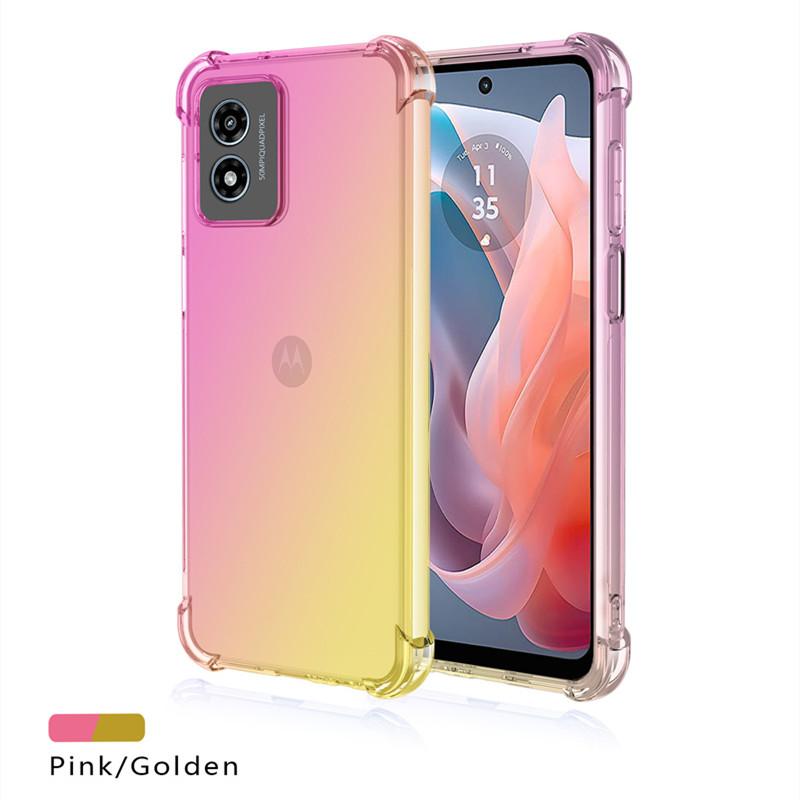 Shockproof Gradient TPU Case for Motorola Moto G Power 2025 G Play 2024 G Stylus 5G 2023 Protective Cover Funda Coque