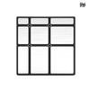 Qiyi 3x3 Mirror Cube - Brushed Solid Color, Irregular Shaped Puzzle