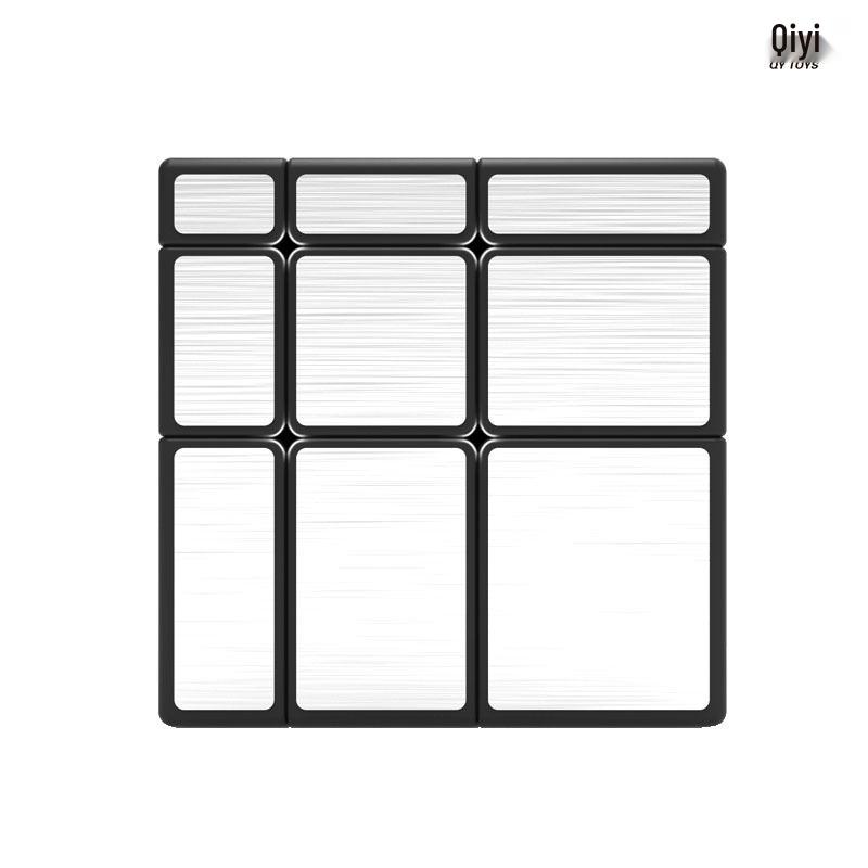 Qiyi 3x3 Mirror Cube - Brushed Solid Color, Irregular Shaped Puzzle