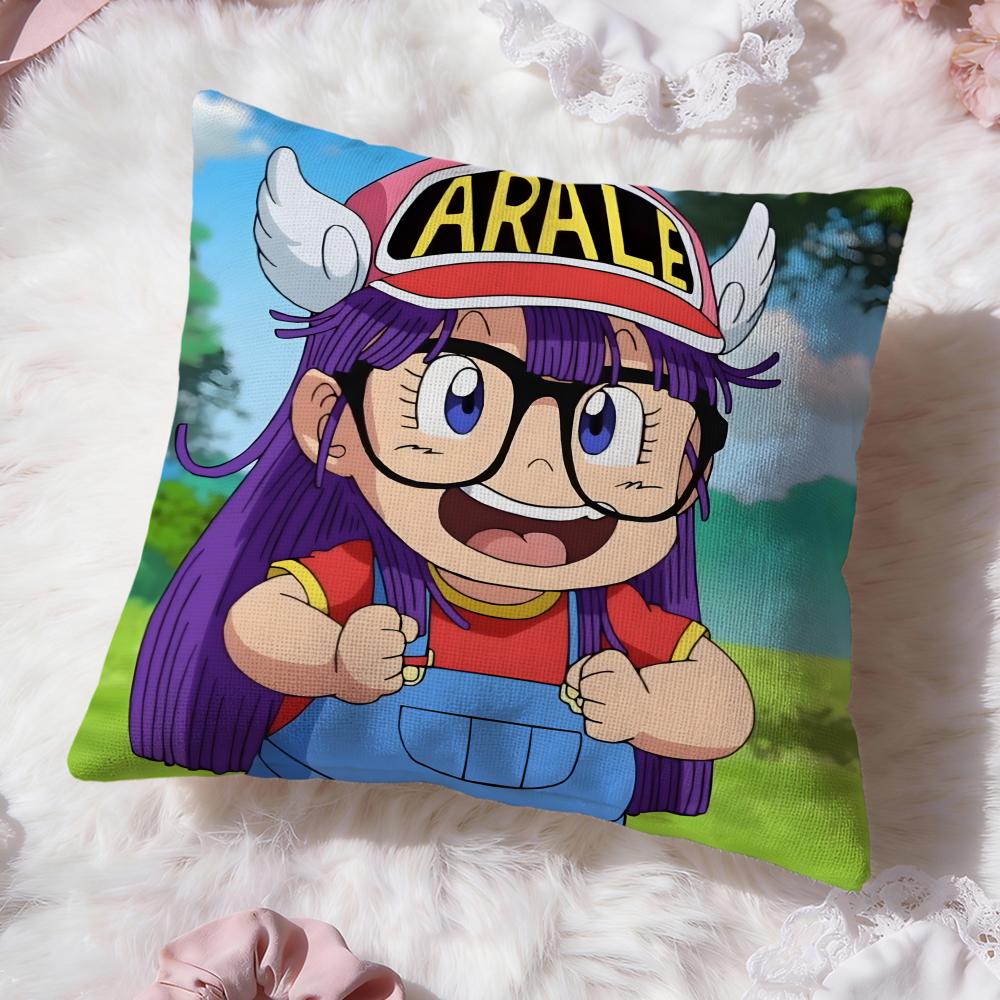 Anime D-Dr. SlumpS Cushion Cover Premium Comfort Reversible Pillow Cove -Two in One Design for Any Room & Car Interior