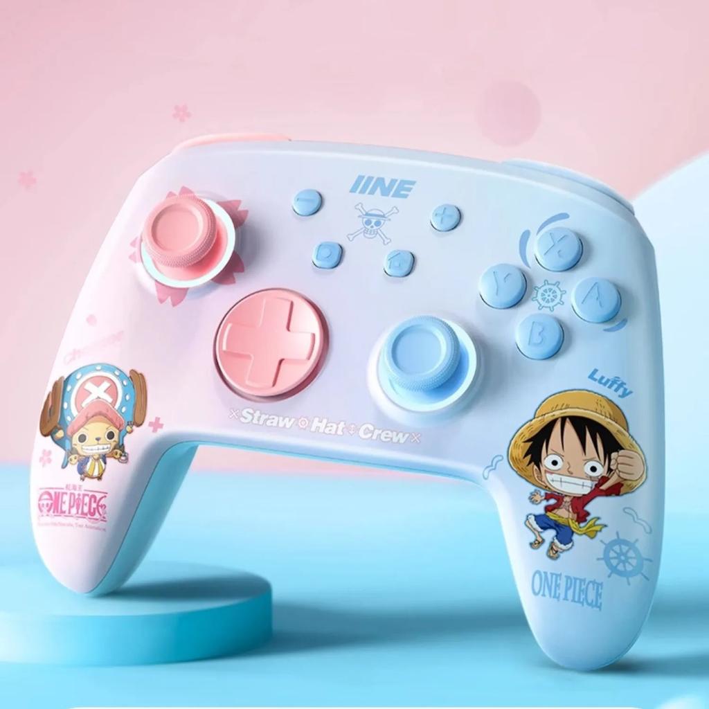 Luffy/Chopper Gamepad with Adjustable Lights Wireless Bluetooth Left and Right Hand Controllers for Switch