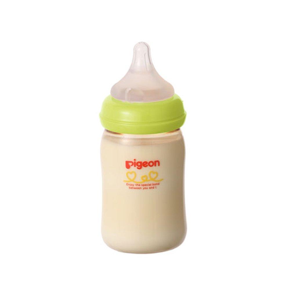 Pigeon Breastfeeding Light 160ml for Breastfeeding from 0 Months Bottle, Green, Plastic,