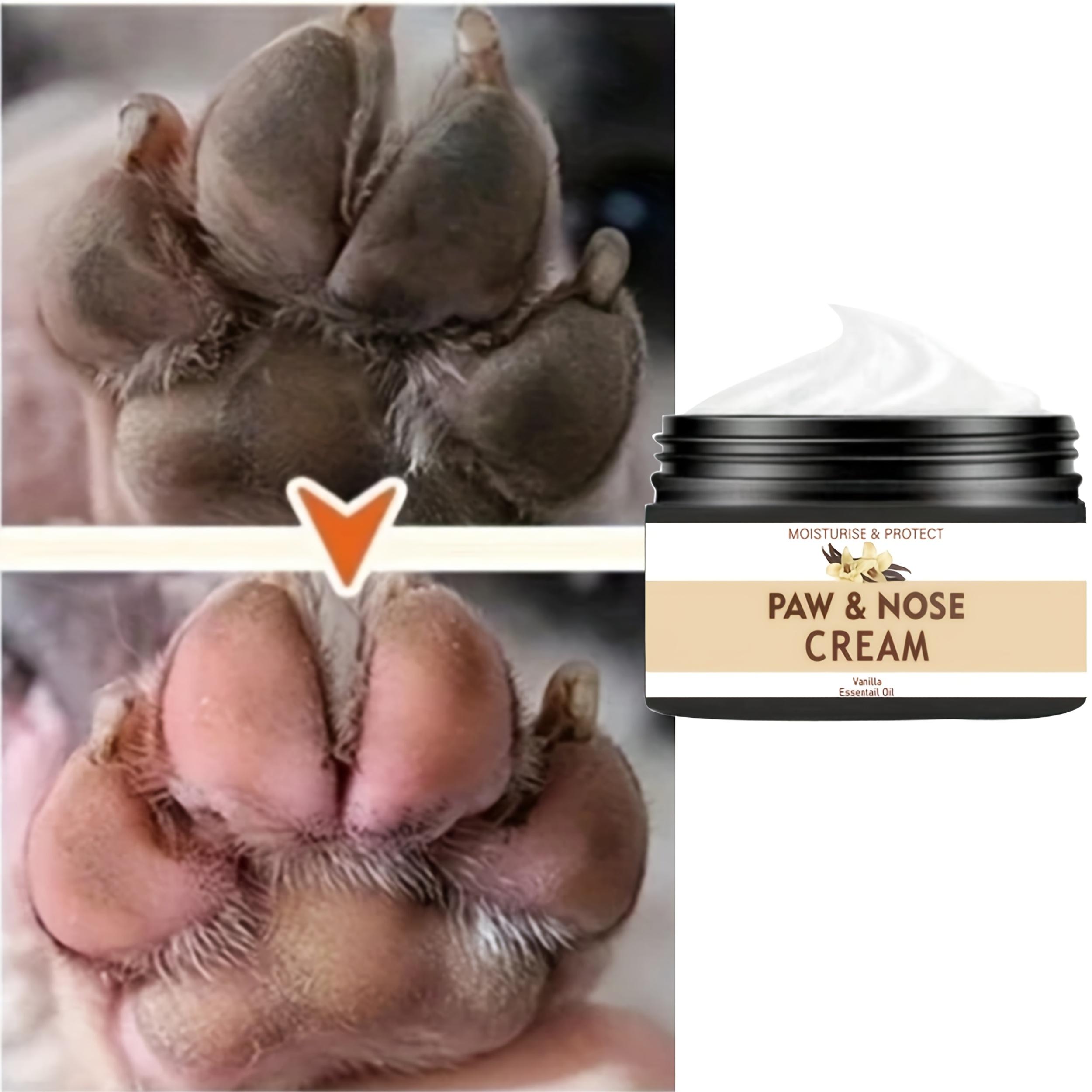 

Vanilla Dog and Cat Paw and Nose Moisturizing Cream - Dry Light Beige Moisturizing Cream - Natural Formula 5G