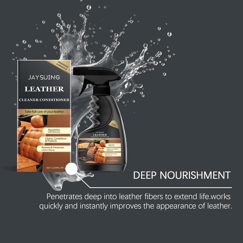 Leather Care Agent Furniture Leather Bag Sofa Car Seat Cleaning Stain Removal Leather Cleaner