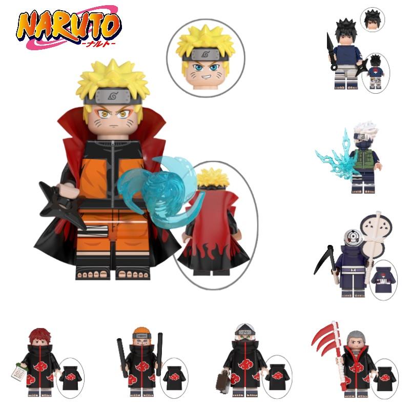 Wm6105 Naruto Series Uchiha Itachi Mini Figure Model Assembly Building Toy