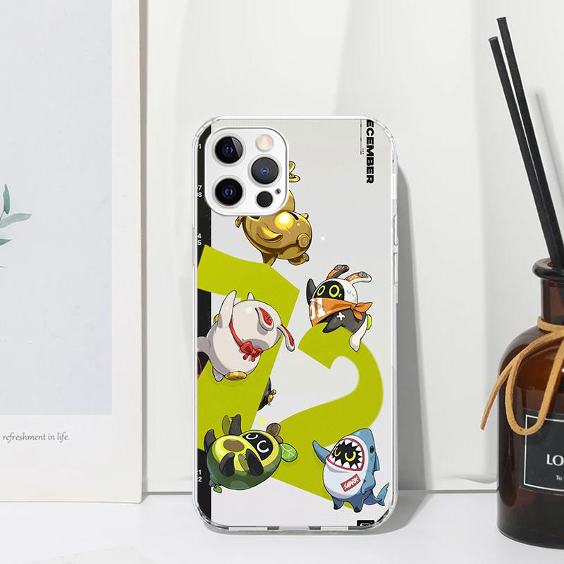 Zenless Zone Zero ZZZ Bangboo Phone Case For Iphone 17 Air 16 15 Plus 16E 14 Pro Max 13 Mini 12 11 7 8 SE Fundas Soft Back Cover