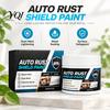 High Viscosity Metal Repair Paste 1/2Pcs Car Rust Shield Kit, Auto Protection Kit with Brush, Long-Lasting Coverage for Chassis, Wheel Arches