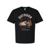 Outdoor Adventure Camper Van Graphic T Shirt For Men And Women With Forest Scene