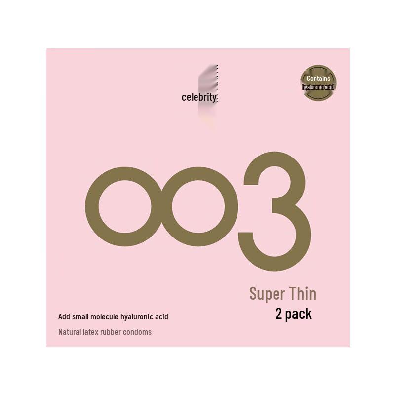 Ultra Thin Ribbed & Lubricated Condoms with Hyaluronic Acid - 10 Pack Adult Sex Toy