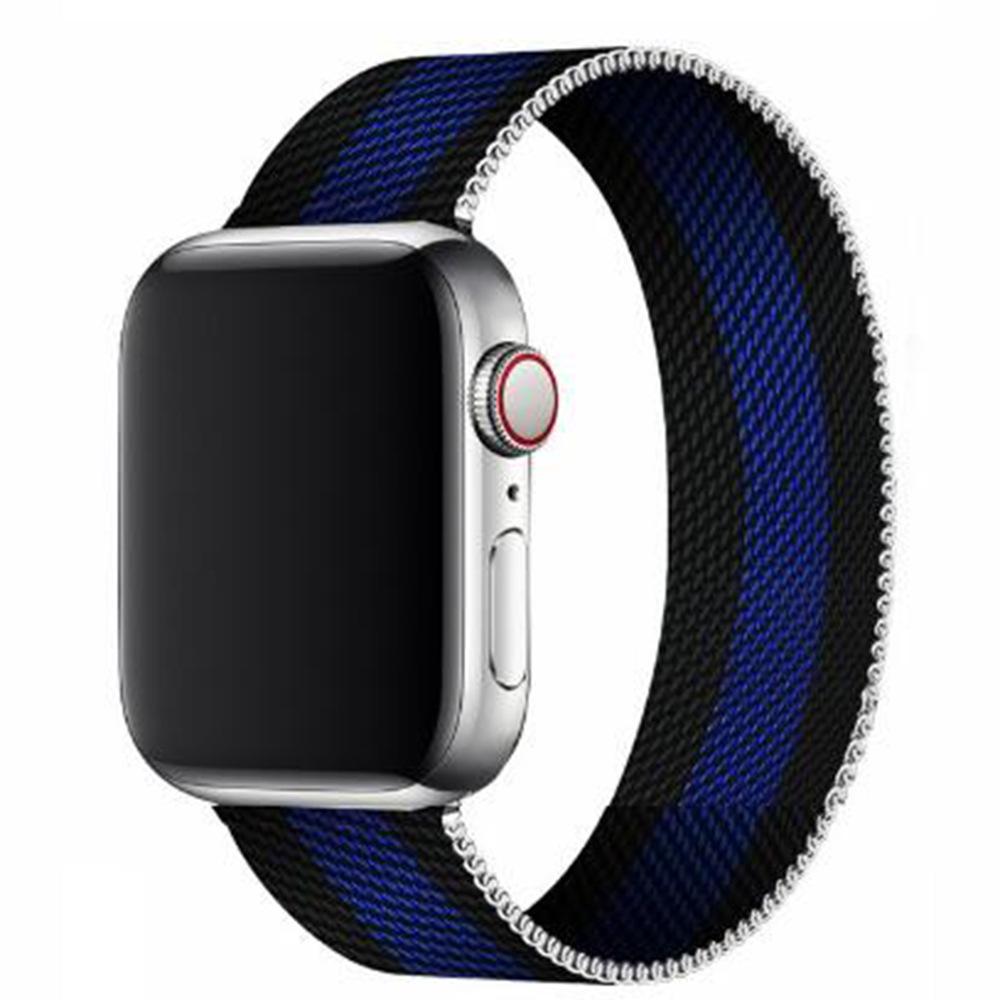 Toepasbare Magnetische Milanese Band voor Apple Watch Series 8/7/6/SE/5/4/3/2 en iWatch