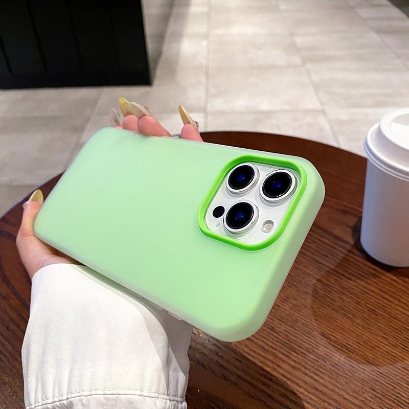 Luxury Soft Matte Candy Silicone Phone Case For iPhone 17 16 15 14 13 12 11 Pro Max 16 Plus Solid Shockproof Bumper Back Cover