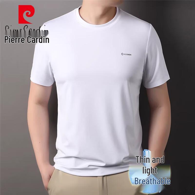 

Pierre Cardin Men s Lightweight Breathable Round Neck T-Shirt XXXXL