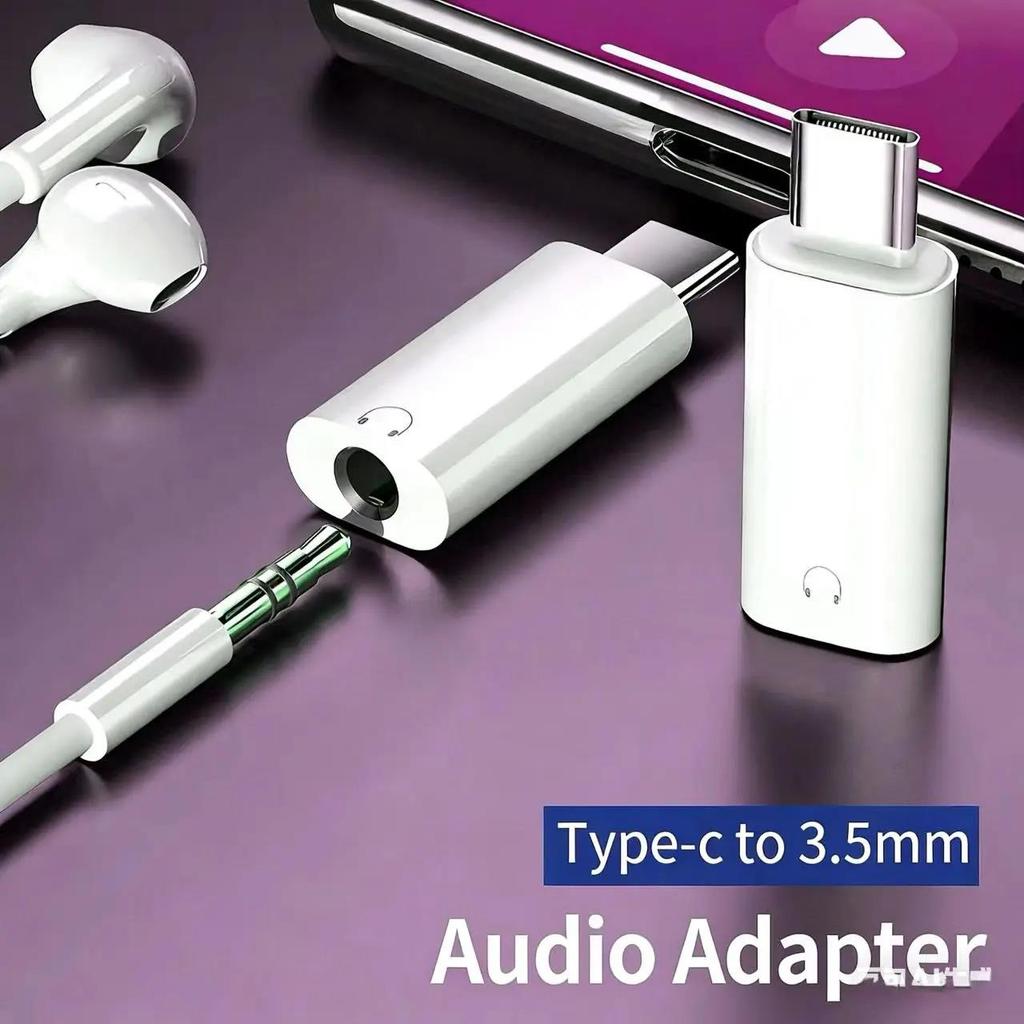 USB C To 3.5mm Earphone Adapter Audio Converter Jack for iPhone 15 Samsung Type-C Headphone Connector 3.5mm Jack USB CGood Product