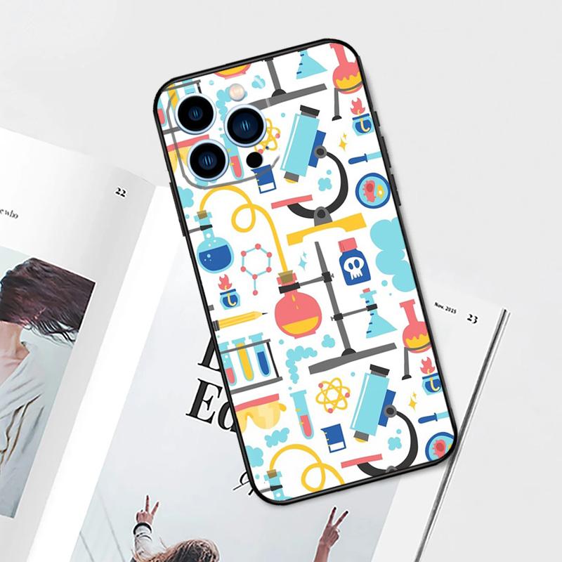 Symbol Math Science Physics Formulas Case For iPhone 14 13 12 11 15 16 Pro Max Plus XS Max X XR 7 8 Plus 13 12 Mini Phone Cover