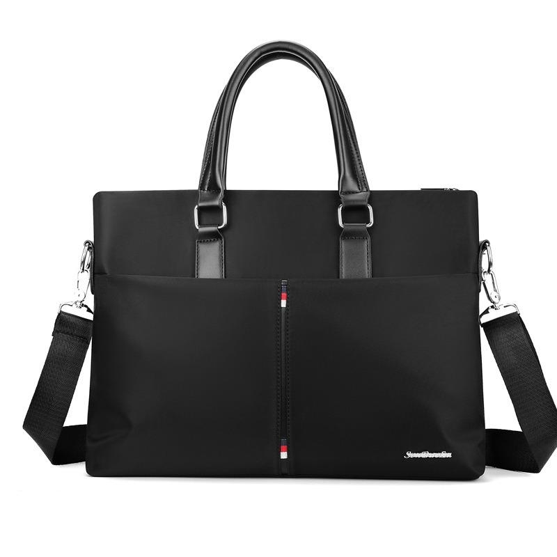 New Crossbody Handbag Business Briefcase Casual File Computer Bag Canvas Bag Oxford Cloth Shoulder Bag