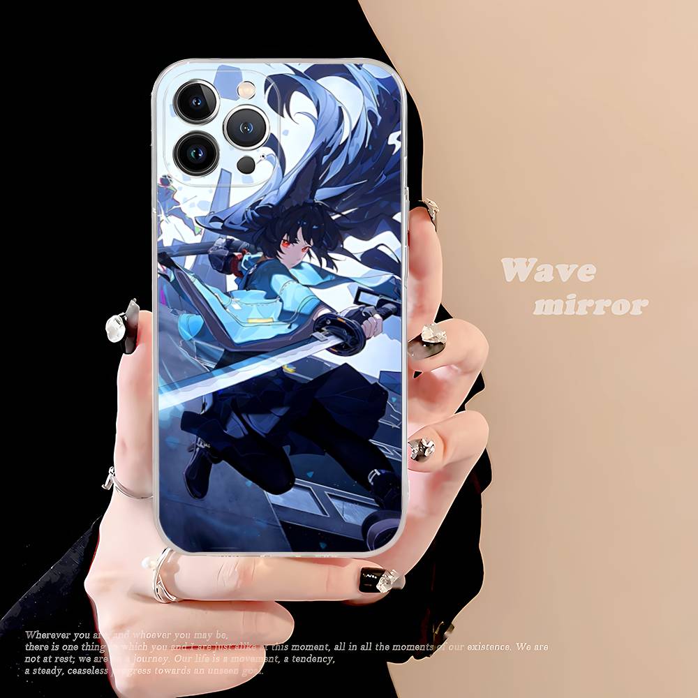 Classic Girl H-Hoshimi Miyabi TPU Silicone Case For IPhone 11 12 13 14 15 16 17 Pro Max Shockproof Clear Back Cover