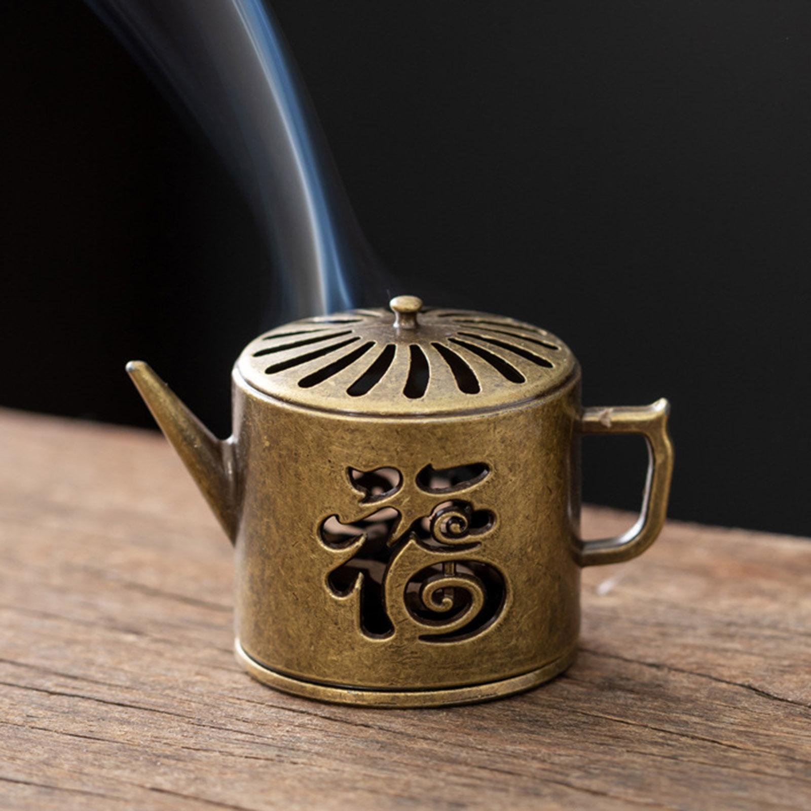 

Креативная аромалампа для благовоний, Чайные маленькие украшения, Аромалампа для сандаловых благовоний, Подставка для благовоний One Size