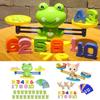 Frosch Kreatives Katzen Design Zahlen Arithmetik Balance Waage Zählspiel Kinder Frühe Bildung Puzzle Interaktives Spielzeug