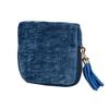 Velvet Multi-layer Jewelry Organizer: Portable Travel Storage for Rings, Necklaces, Earrings - Dustproof and Compact.