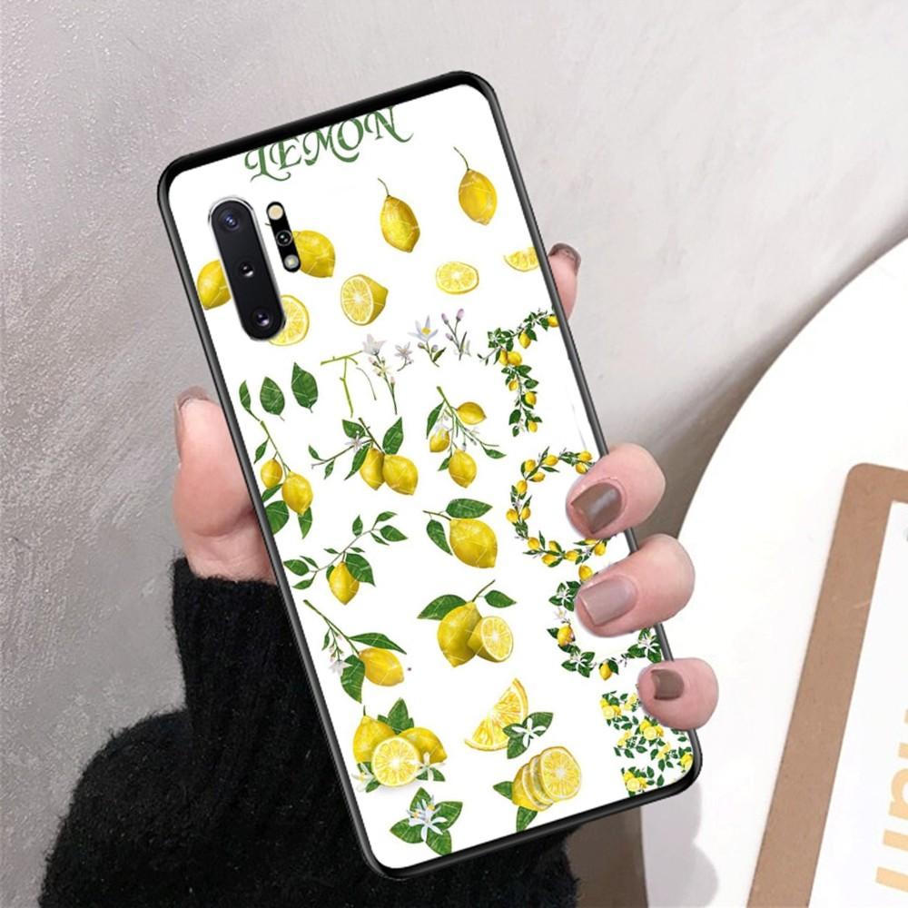 Fruit Lemon Phone Case For Samsung Note 8 9 10 20 Pro Plus Lite M 10 11 20 30 21 31 51 A 21 22 42 02 03