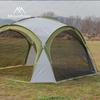Namiot Kopułowy Górski: Duży namiot kempingowy zewnętrzny z osłoną przeciwsłoneczną i moskitierą na wycieczki samochodowe