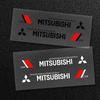 2Pcs Car Logo Door Side Stickers Waterproof Body Decal For Mitsubishi Asx Lancer Pajero 4 Outlander 3 Xl L200 EX10 X Colt Pajero