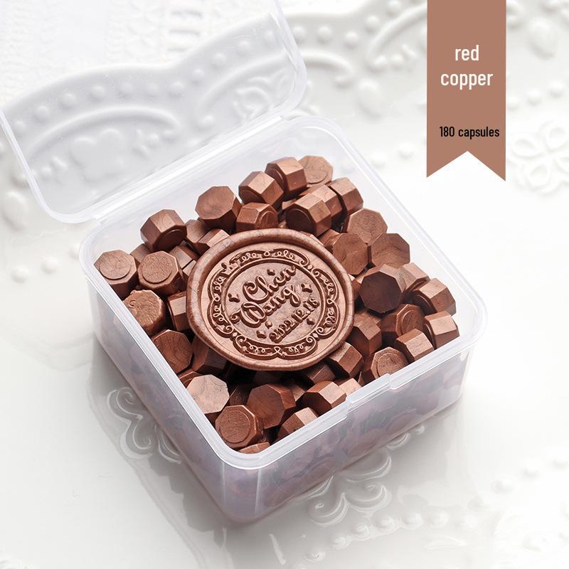 Metallic Wax Granules for Sealing Stamps: Ideal for Invitations, Envelopes & Letters.