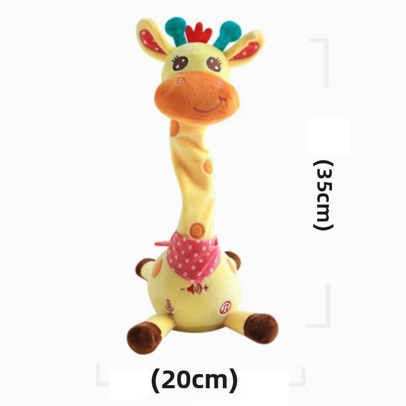 

Милая плюшевая игрушка-жираф с поющим и качающимся дизайном для ежедневного детского подарка