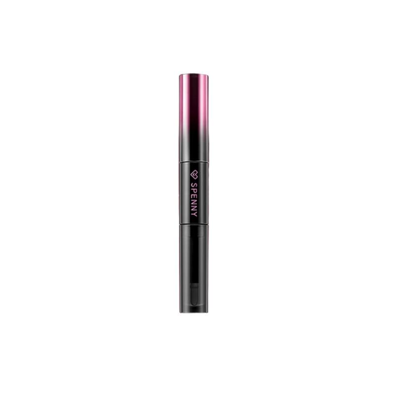 Shapeni Double-Ended Mirror Lip Gloss & Plump Lip Mud - Long-lasting, Non-Staining, Ideal for Students, Asian Makeup.