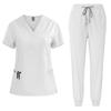 Unisex Quick-Dry Stretch Scrub Suit - Short Sleeve for Medical Professionals