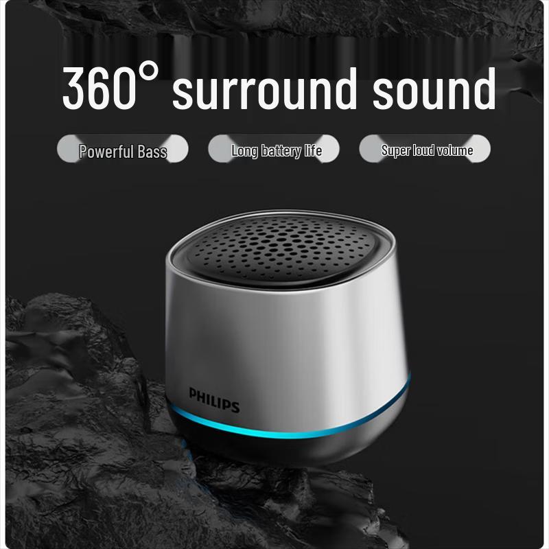 Philips Wireless Bluetooth Mini Speaker TAS1009 CN plug (adapter included)