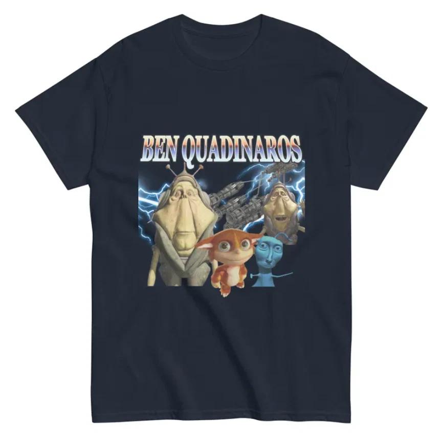 Ben Quadinaros T-Shirt: Funny Viral Meme Tee, Funny Shirt Exchange S