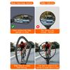 Stainless Steel HD Lens Bike Rear VIew Mirror 360° Rotatable MTB Rear Mirror Widen Big View Road Bicycle Mirror Bike Accessories