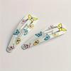 high quality20-50pcs New Basic Girl Print BB Clips Fashion Bangs Hairpins Cute Teardrop Hair Accessories Side Clips