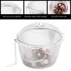 Stainless Steel Jewelry Cleaner Basket With Lock And Hook Jewelry Steam Cleaner Solution For Ultrasonic Machine