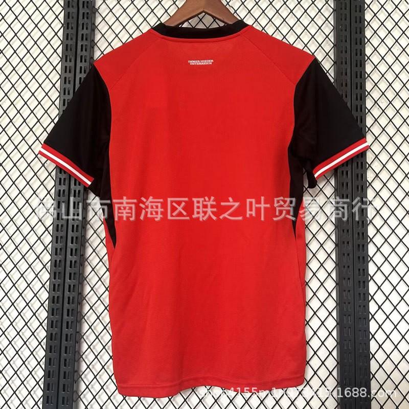 Österreich Nationalmannschaft 2026 Heim Auswärts Fußballtrikot Herren Kurzarm Fan Edition Von Leimer Gregoritsch