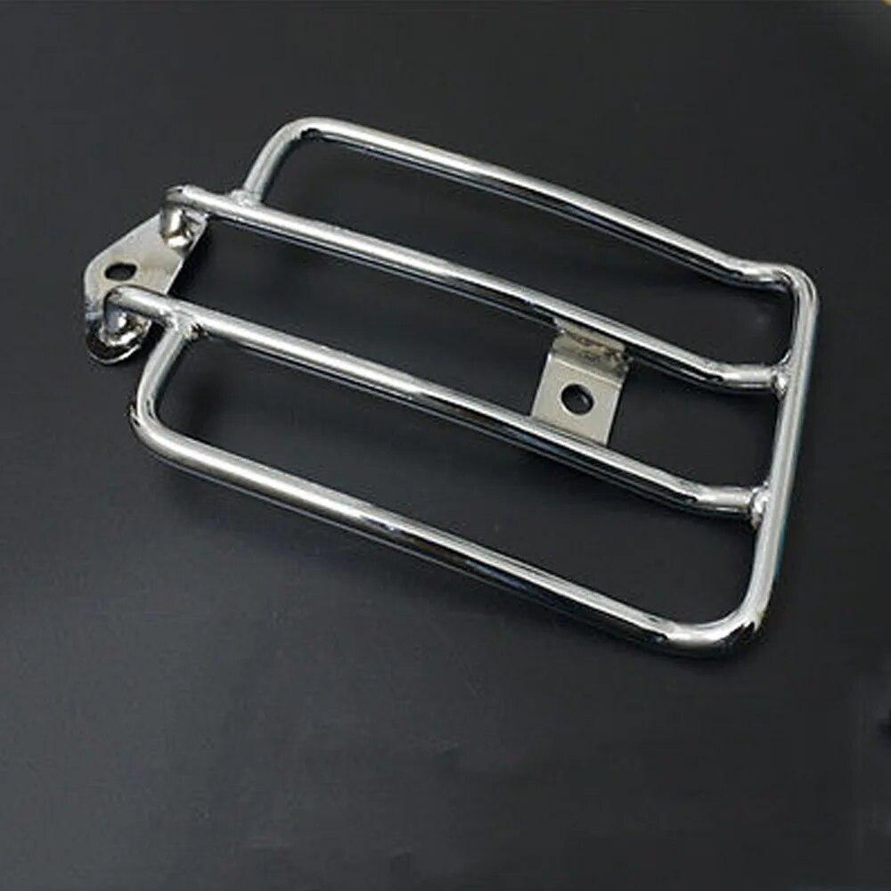 Motorcycle parts Chrome Steel Solo Luggage Rear Fender Rack Short for 1985-2003 Harley Sportster XL Yamaha Kawasaki Suzuki Honda