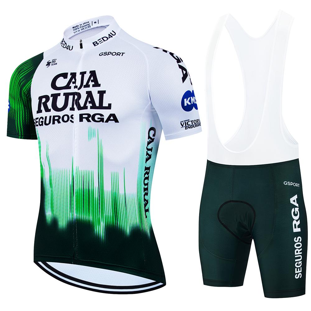 

Cycling Men s Suit Bib Sportswear Jerseys Man Mens Clothes Uniform Clothing Laser Cut Sleeve Pants Gel Bike Jersey Asian size - L