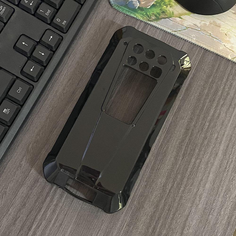 Силиконовый защитный чехол для телефона Unihertz Tank 3 Pro Unihertz 8849 Tank 3 Pro чёрный